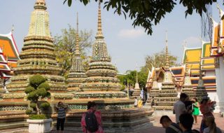 thailändischer Tempel in Bangkok